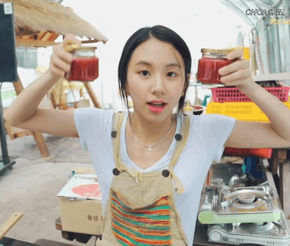 딸기따는 채영2