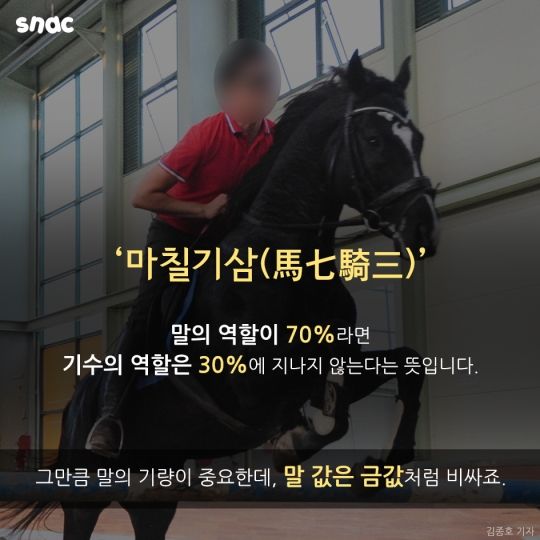 우리 아이 승마 선수 만들기