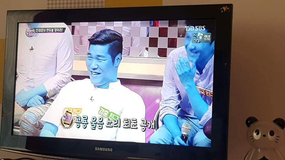 TV가 고장났다.