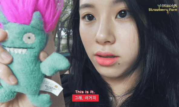 딸기따는 채영2