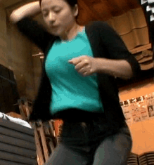 일본 기왓장 격파녀