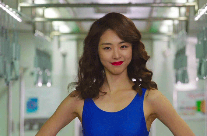 이연희 수영복 움짤