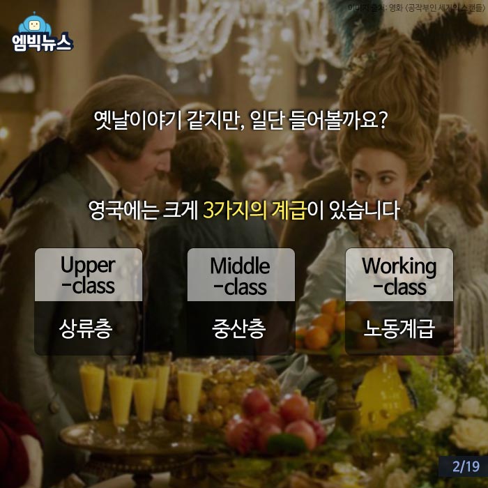 신비한 영국 계급 사전