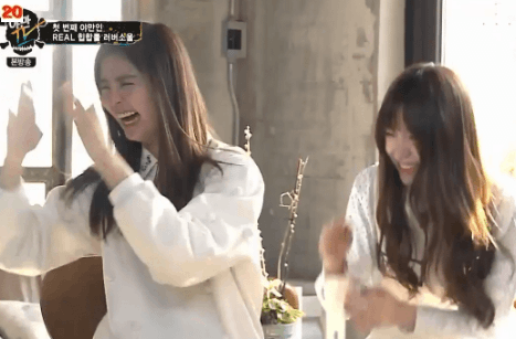 리액션 좋은 하니와 정화