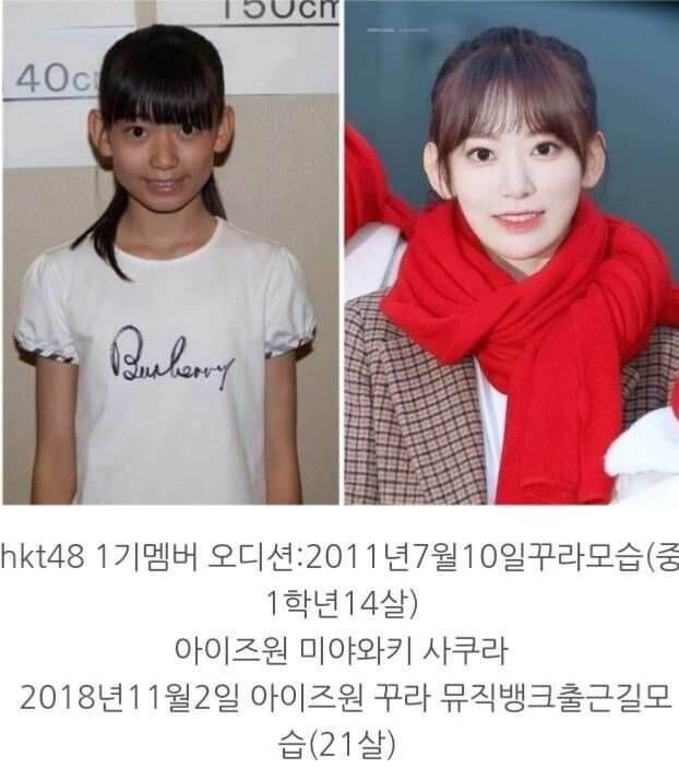 미야와키 사쿠라 어린시절