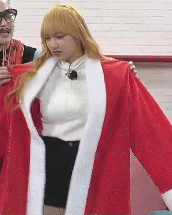 산타 가운 벗는 성소