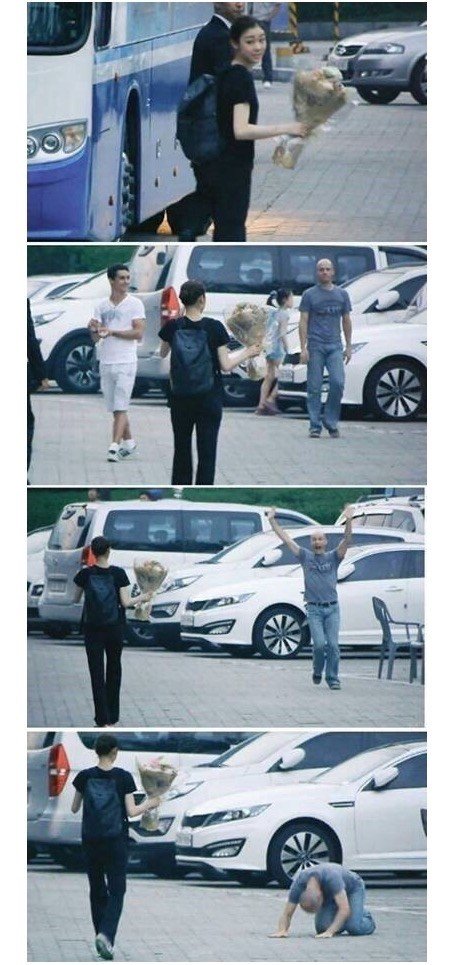 김연아를 본 외국인