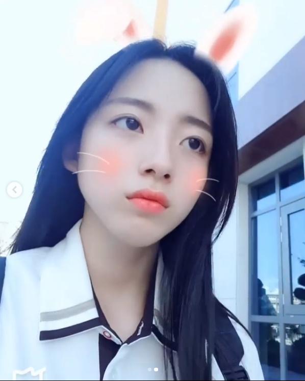 어제 소개한 여고생 치어리더 - 하지원