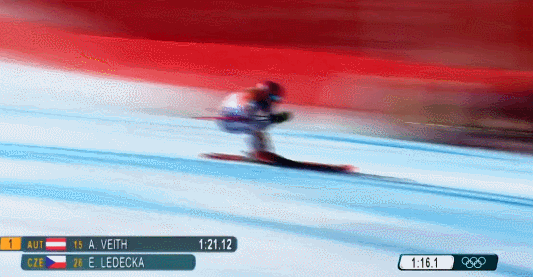 레데츠카 역대 최초 두 종목 2관왕