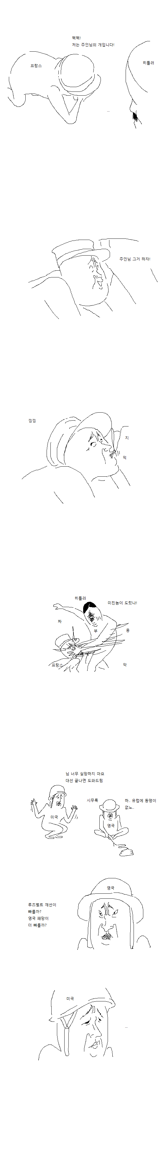 쉽게 배우는 2차세계대전 만화