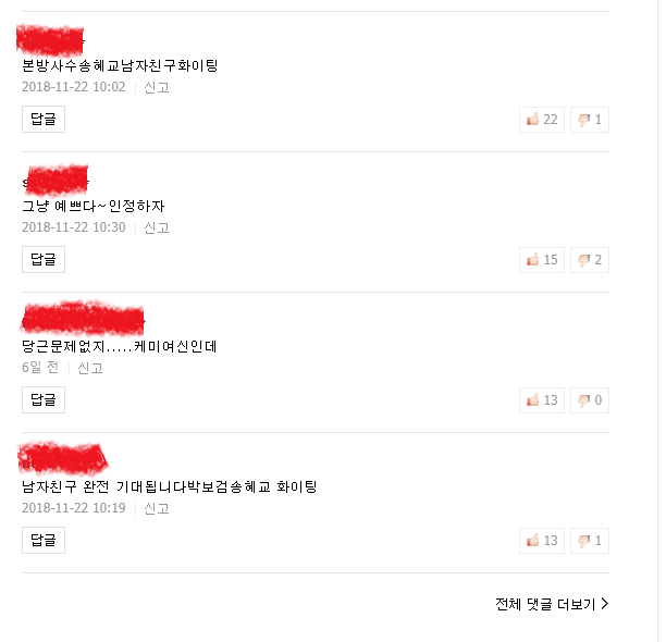 과학적인 반응