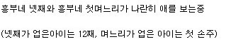 12남매 며느리