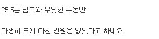 볼보 덤프트럭 vs 두돈반