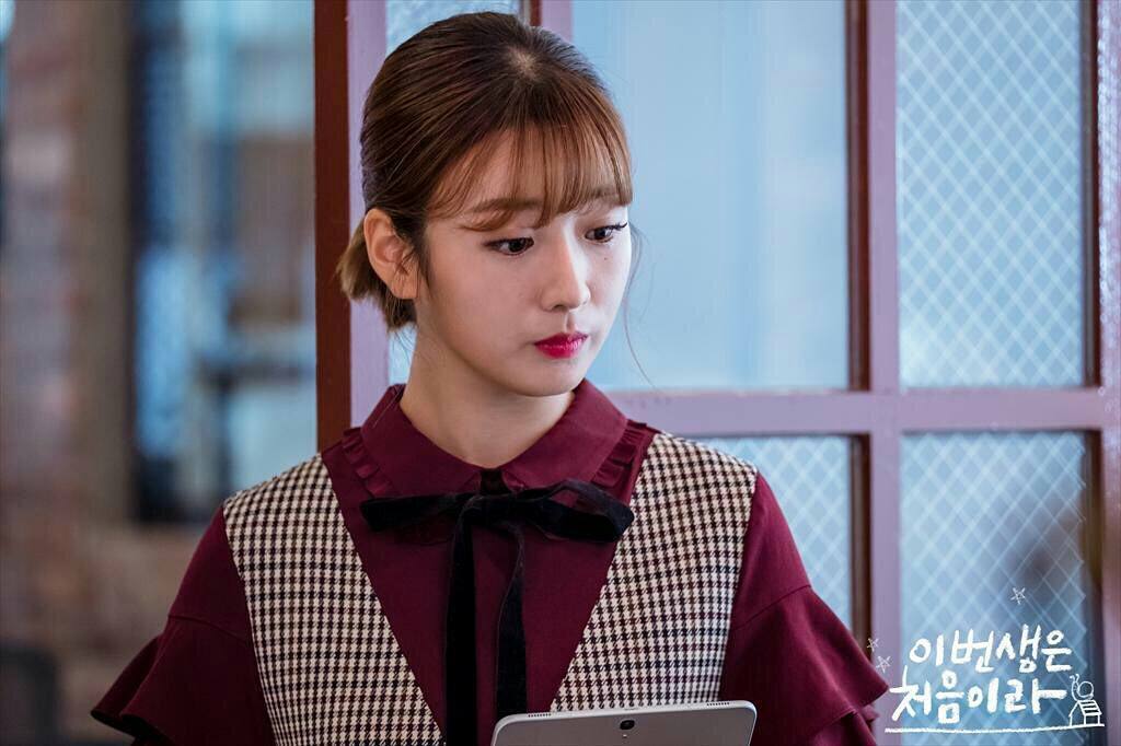 오랜만에 윤보미