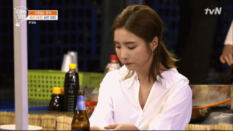 움짤 국경없는 포차 신세경 비주얼