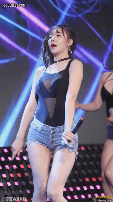 레이샤 혜리 시스루 슴골