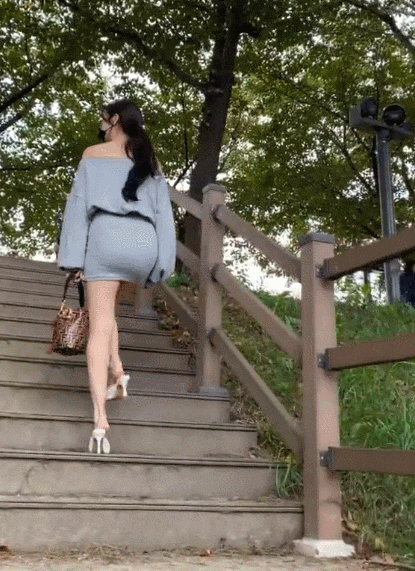 출근길 사고유발 복장