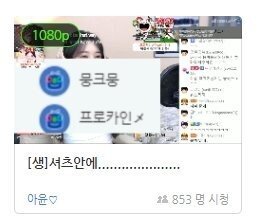 엘린한테 당한 10억좌가 요즘 선택한 여캠