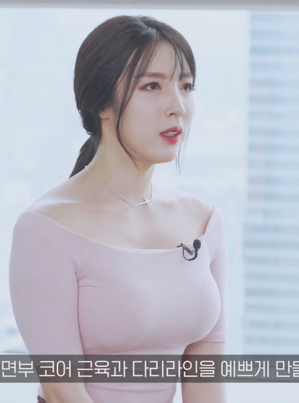 김나현 매끈한 다리라인 만드는 운동.gif