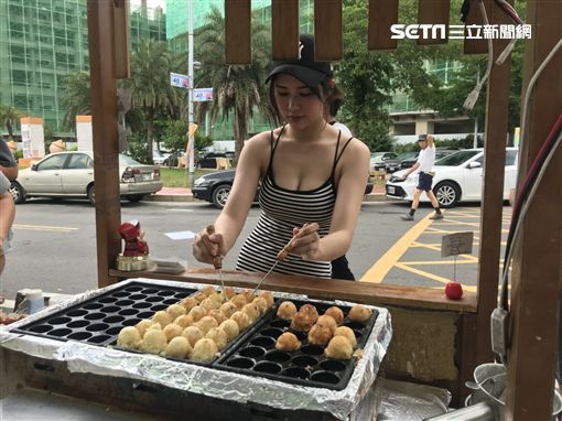 대만의 타코야끼녀