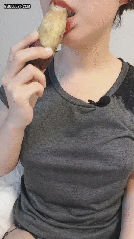 고구마 먹방 ㅊㅈ.gif