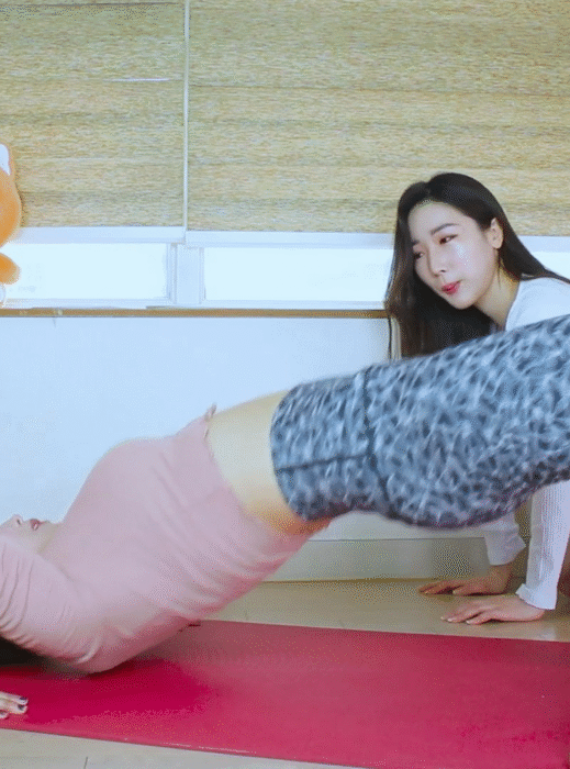 요가 배우는중