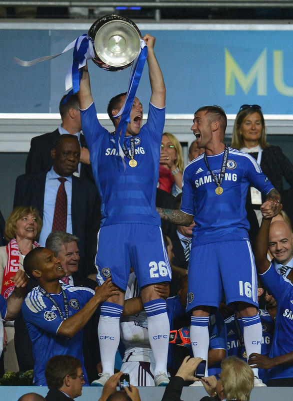   John Terry Of Chelsea Lifts