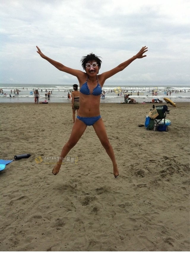 SNS에 올라온 점핑하는 처자들