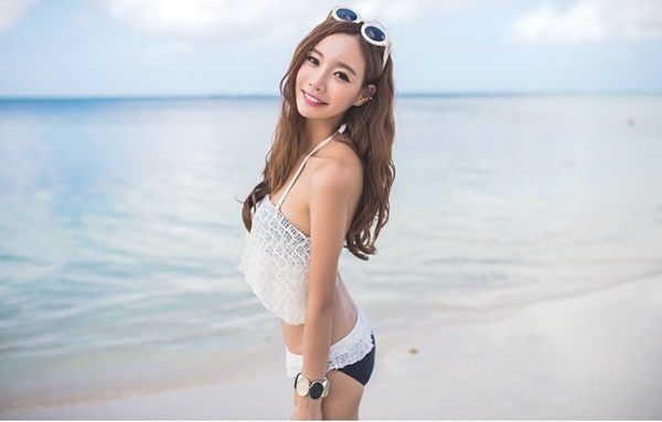 와 진짜 이정도는 되야 수영복 모델