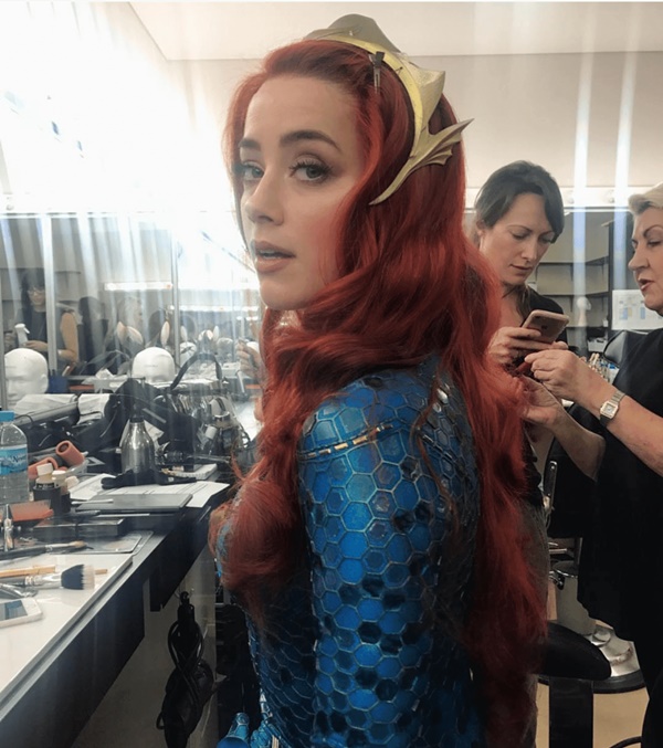 아쿠아맨의 여주인공 Amber Heard 인스타