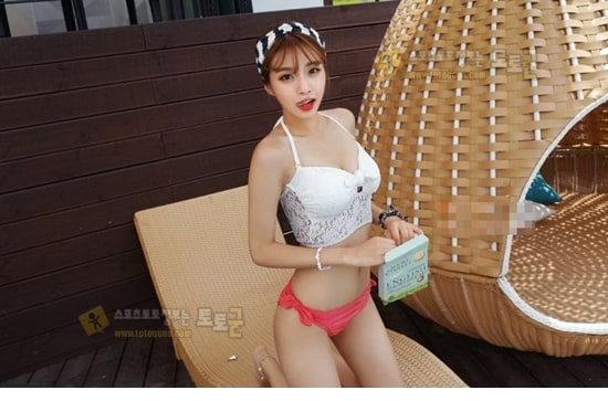 먹튀검증 토토군 포토 비키니 피팅모델 민경