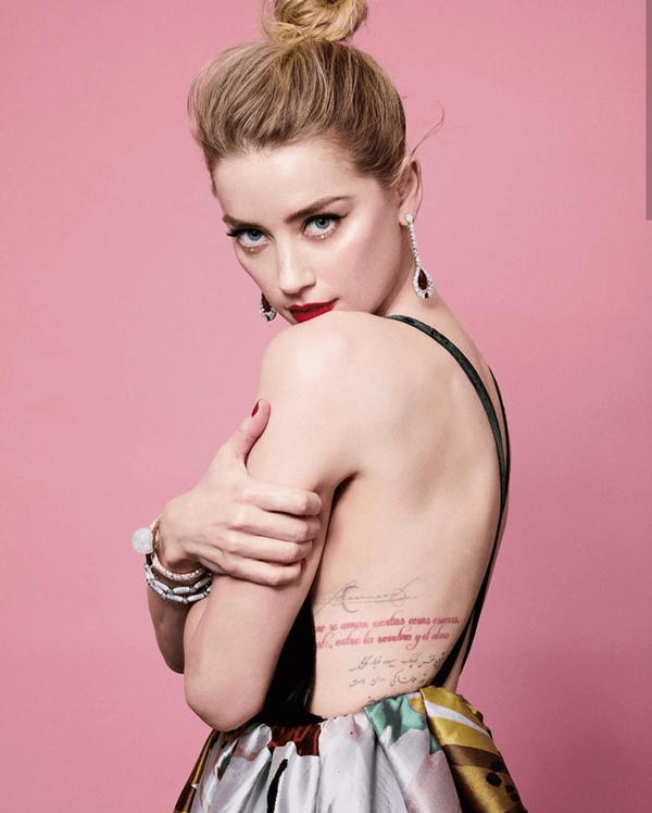 아쿠아맨의 여주인공 Amber Heard 인스타