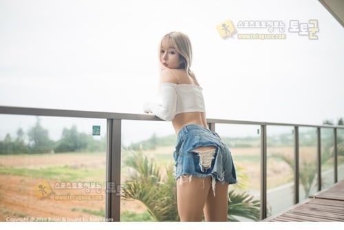 먹튀검증 토토군 포토 청반바지 컨셉 죽입니다.
