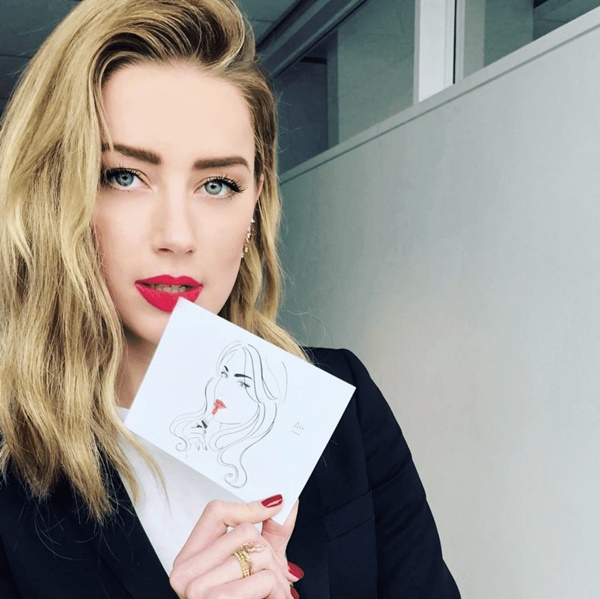 아쿠아맨의 여주인공 Amber Heard 인스타
