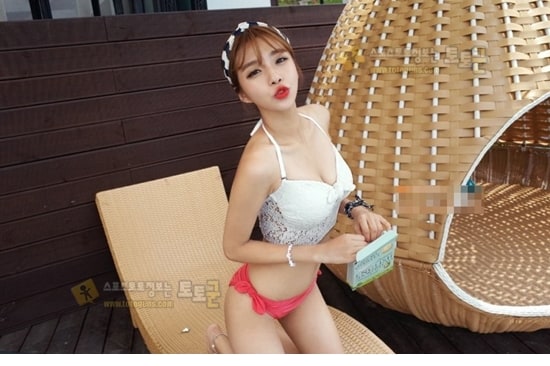 비키니 피팅모델 민경