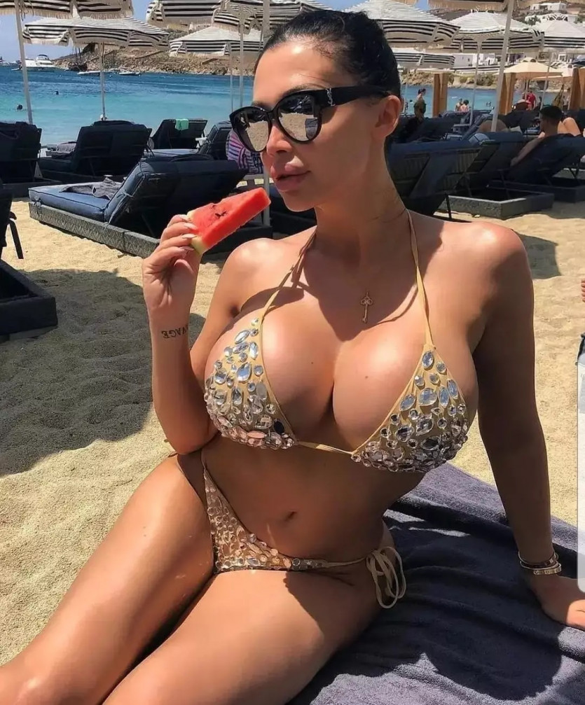 수박먹는...수박녀