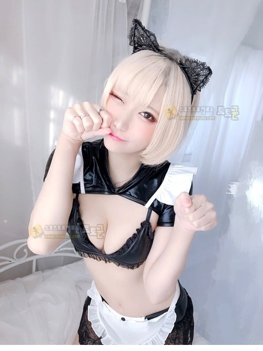 먹튀검증 토토군 포토 메이드 컨셉 그라비아녀