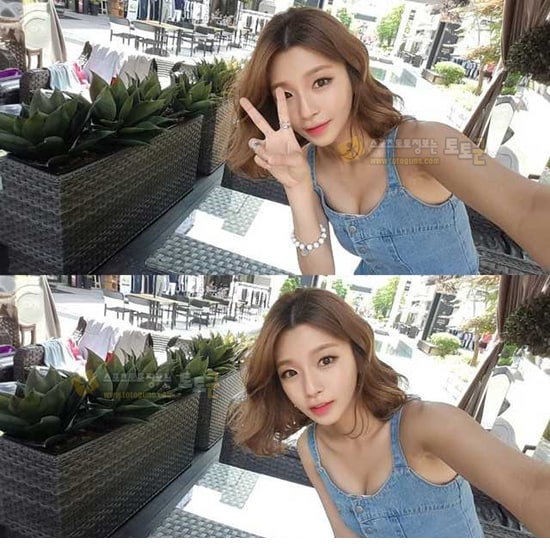 피팅모델 민경