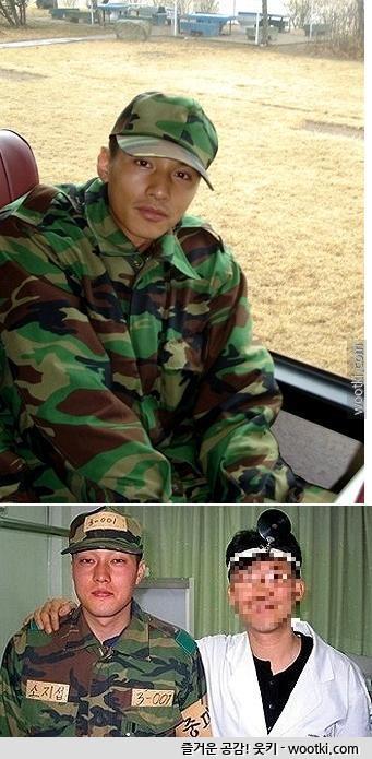 연예인도 별수 없는 군바리 패션